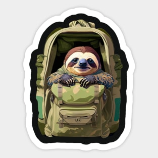 Tactical Sloth Sticker